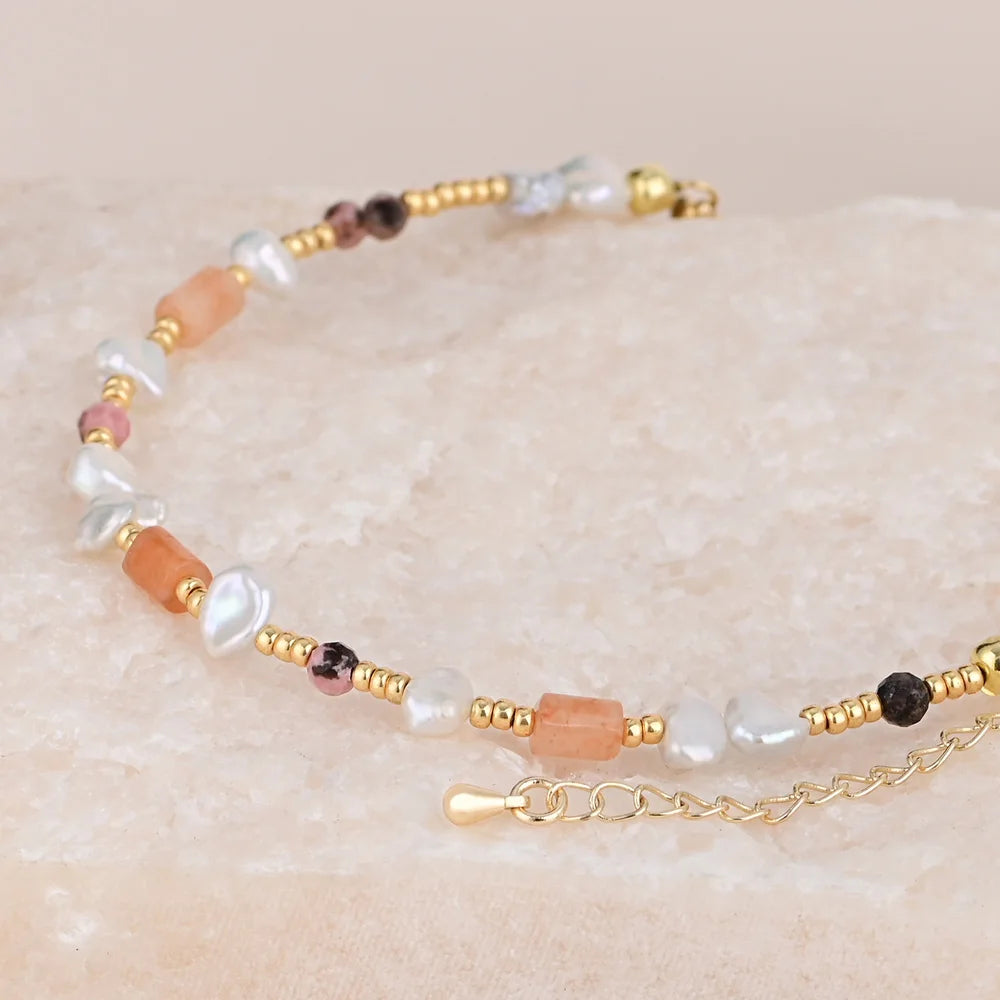 Spiritual Natural Sunstone Bracelet