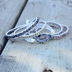 Freyja Labradorite Bracelet - Wrap Bracelets - Pretland | Spiritual Crystals & Jewelry