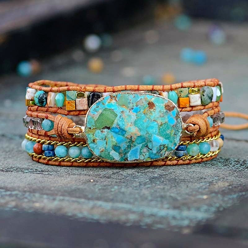Ice Queen Wrap Bracelet - Wrap Bracelets - Pretland | Spiritual Crystals & Jewelry