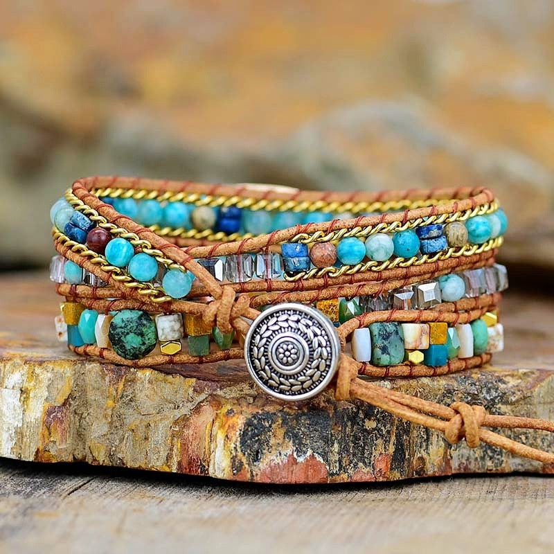 Ice Queen Wrap Bracelet - Wrap Bracelets - Pretland | Spiritual Crystals & Jewelry