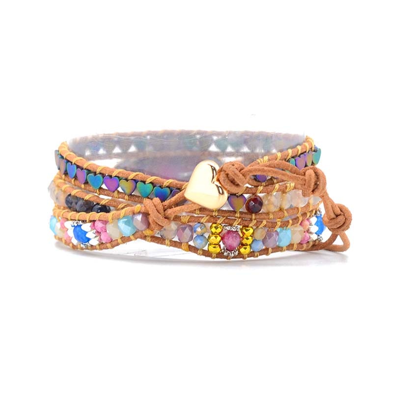 Spiritual Tibetan Beads Wrap Bracelet - Wrap Bracelets - Pretland | Spiritual Crystals & Jewelry