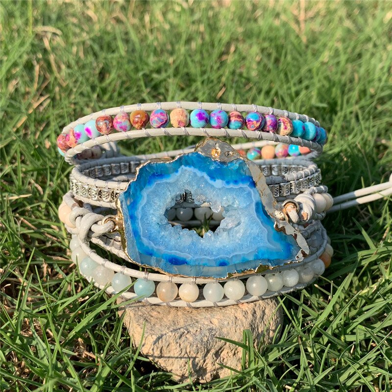 Spirit Imperial Jasper Bracelet - Wrap Bracelets - Pretland | Spiritual Crystals & Jewelry