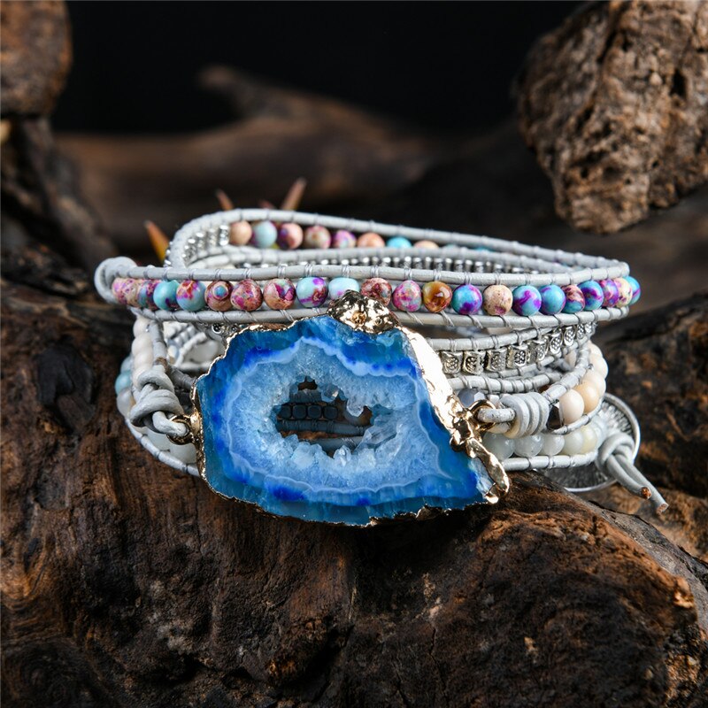 Spirit Imperial Jasper Bracelet - Wrap Bracelets - Pretland | Spiritual Crystals & Jewelry
