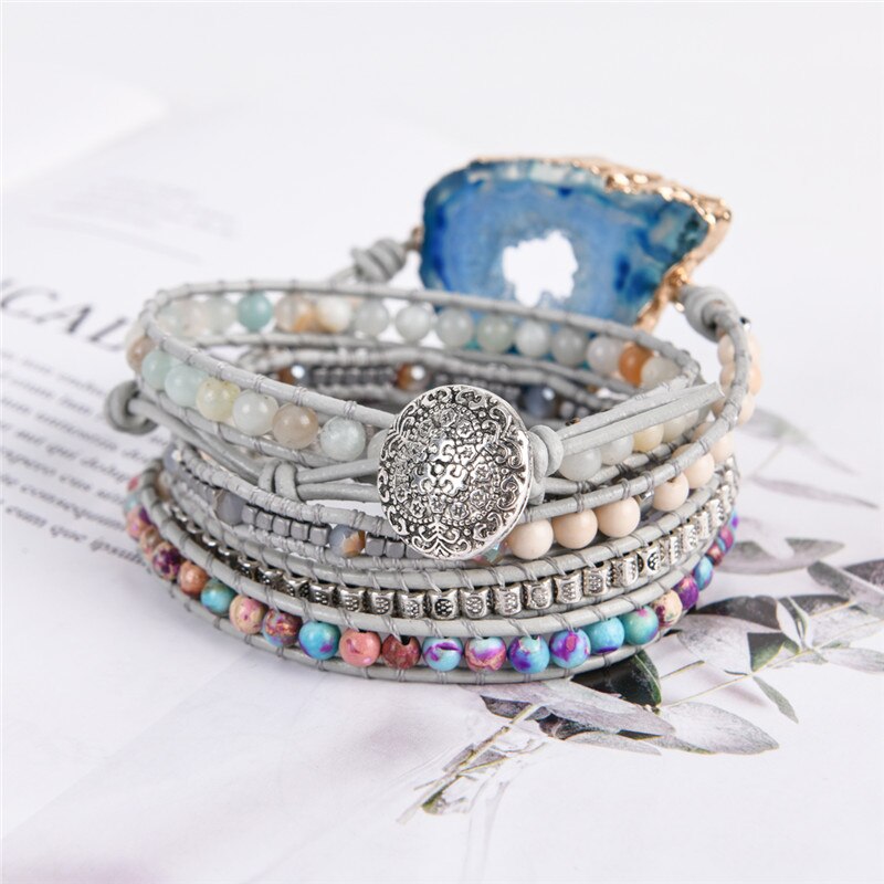 Spirit Imperial Jasper Bracelet - Wrap Bracelets - Pretland | Spiritual Crystals & Jewelry