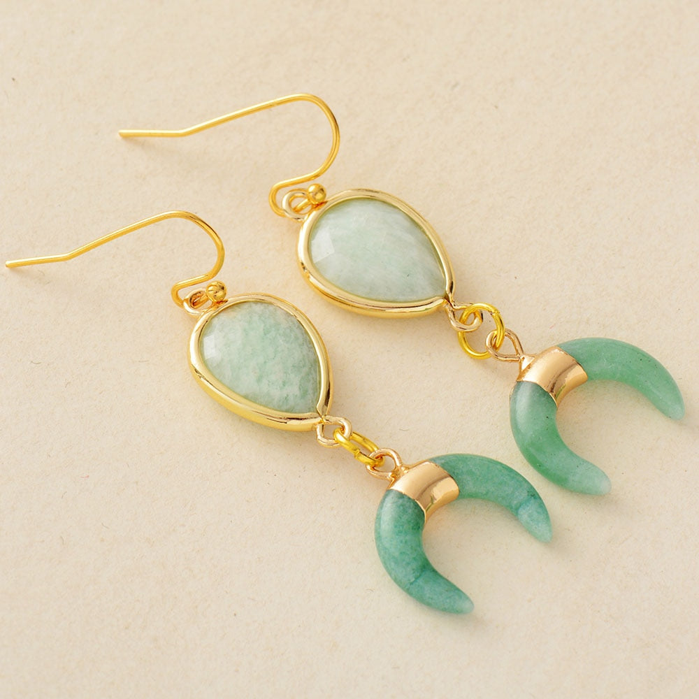Spiritual Good Luck Earrings - Earrings - Pretland | Spiritual Crystals & Jewelry