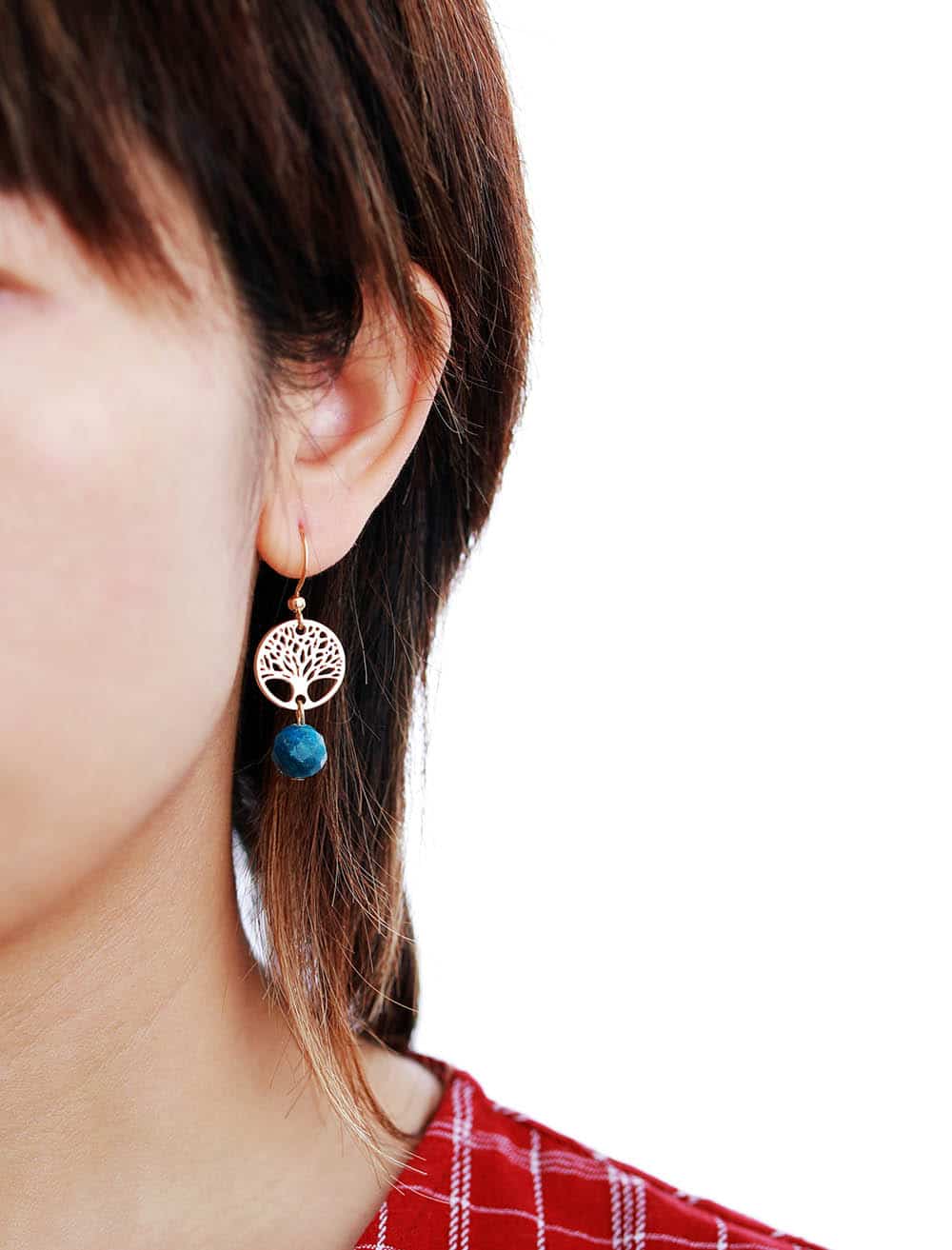 Spiritual Tree of Life Earrings - Earrings - Pretland | Spiritual Crystals & Jewelry