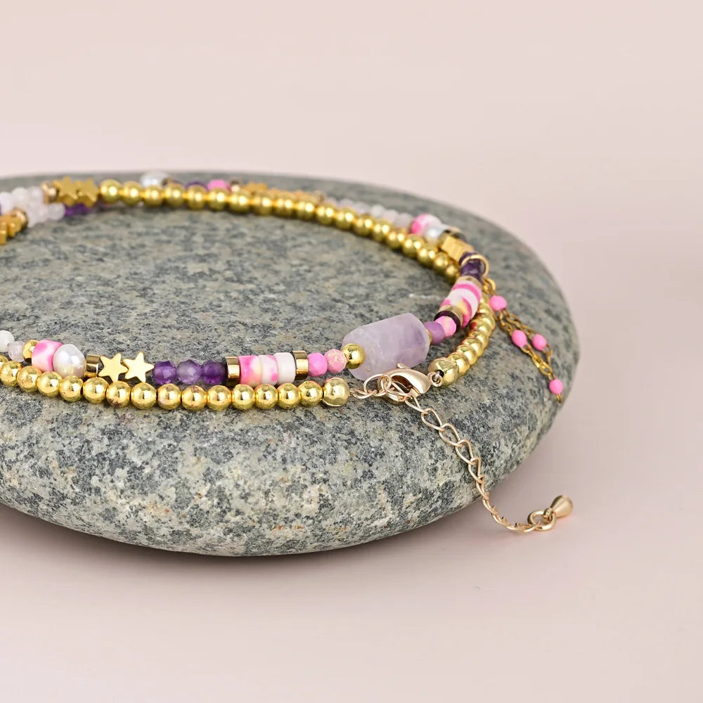 Charming Natural Amethyst Necklace