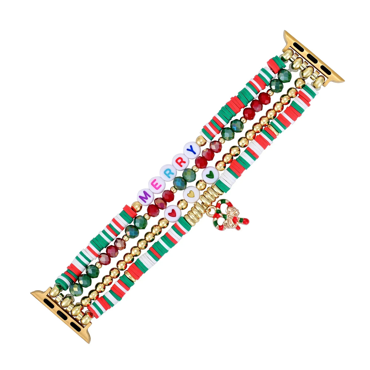 Lovely Merry Noel Stretch Watch Strap