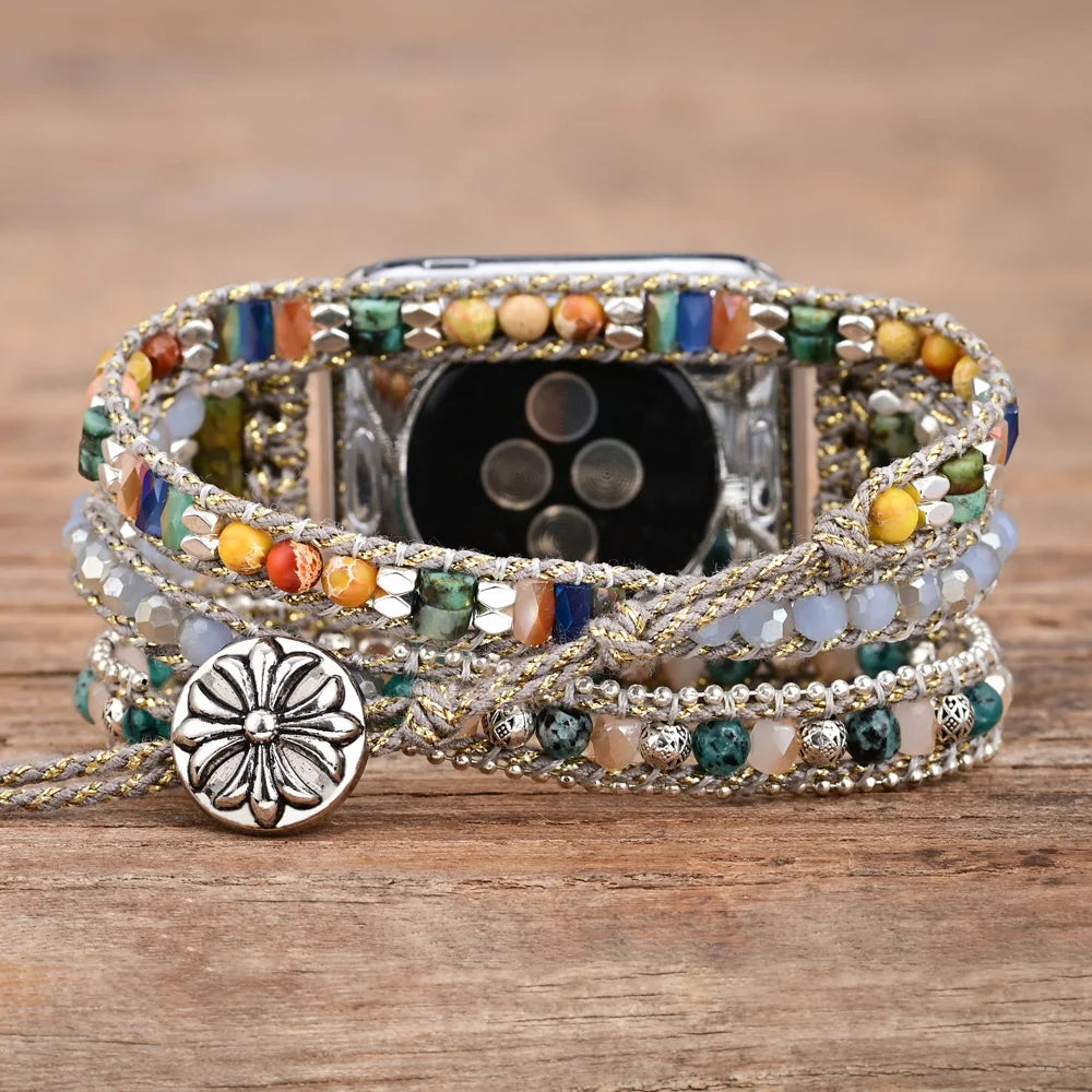 Creative Design Turquoise Apple Watch Strap