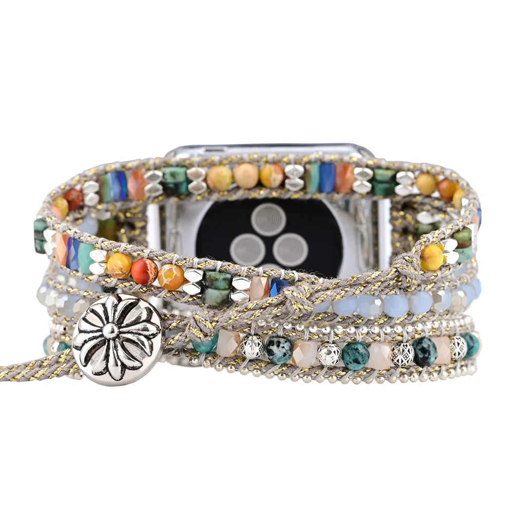 Creative Design Turquoise Apple Watch Strap