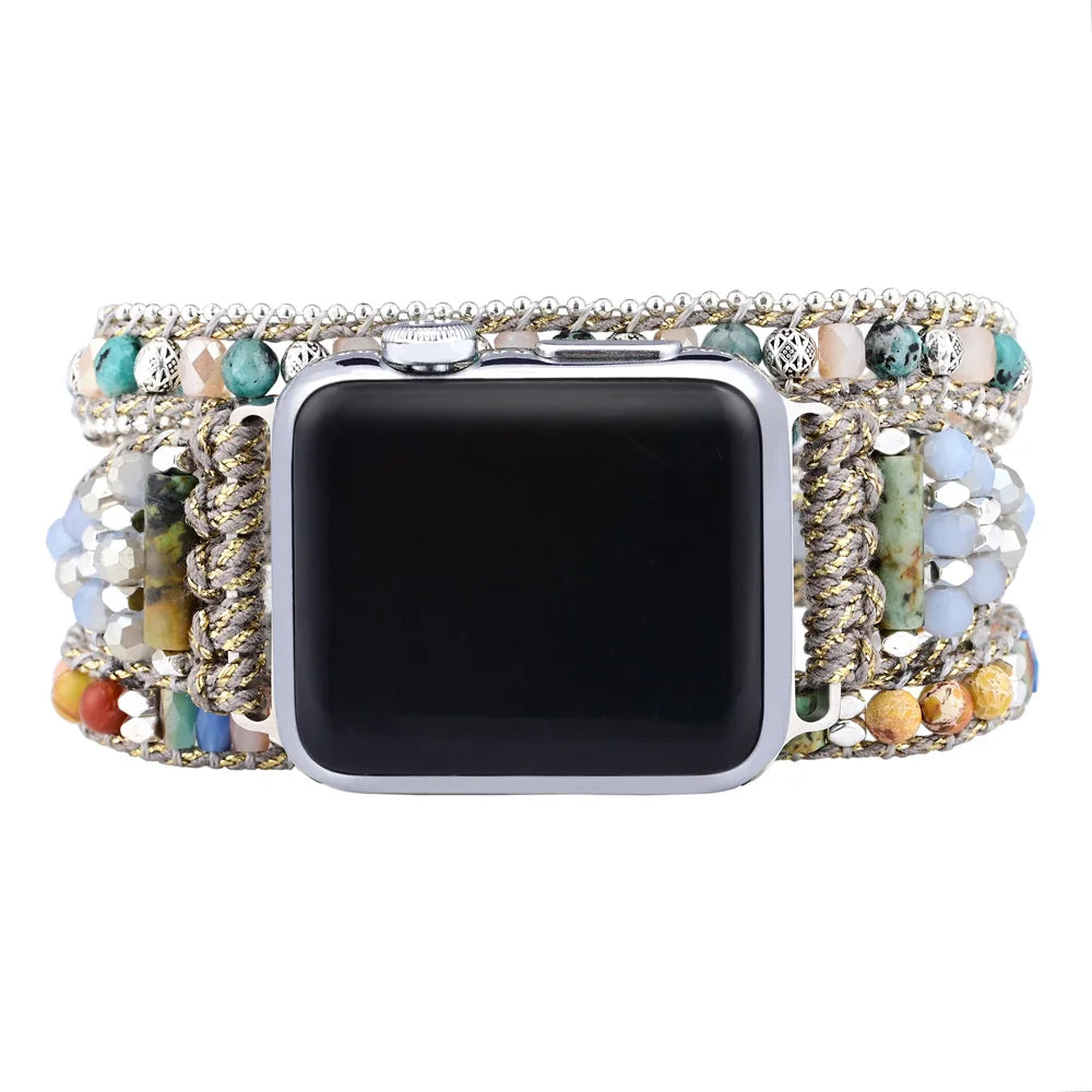 Creative Design Turquoise Apple Watch Strap