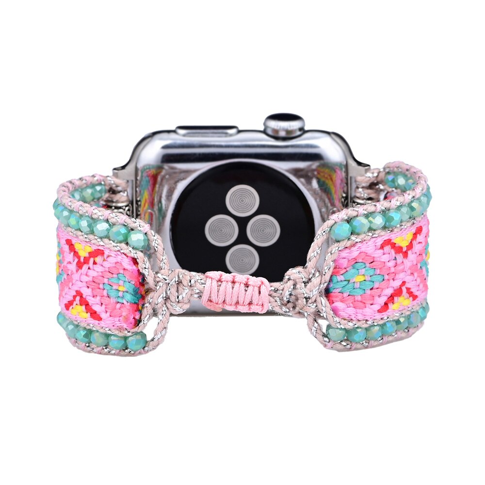 Creative Design Pink Woven Watch Strap - Watch Straps - Pretland | Spiritual Crystals & Jewelry