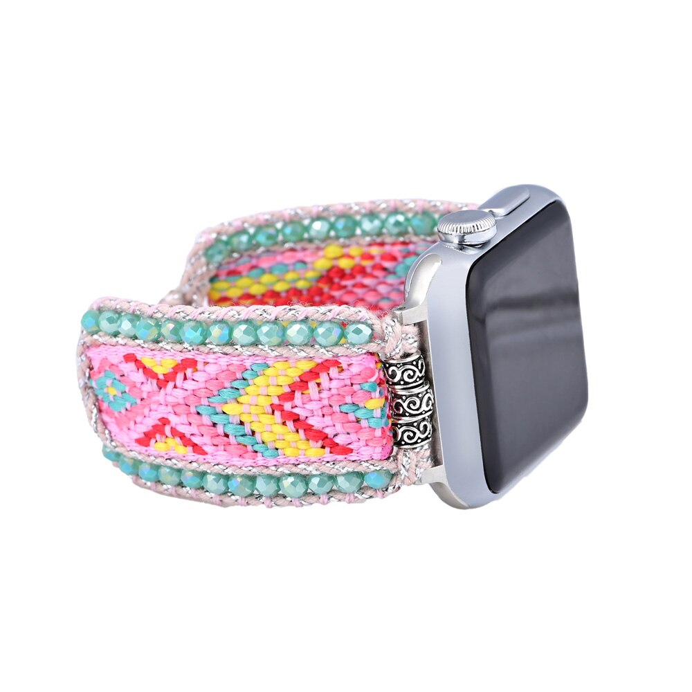 Creative Design Pink Woven Watch Strap - Watch Straps - Pretland | Spiritual Crystals & Jewelry