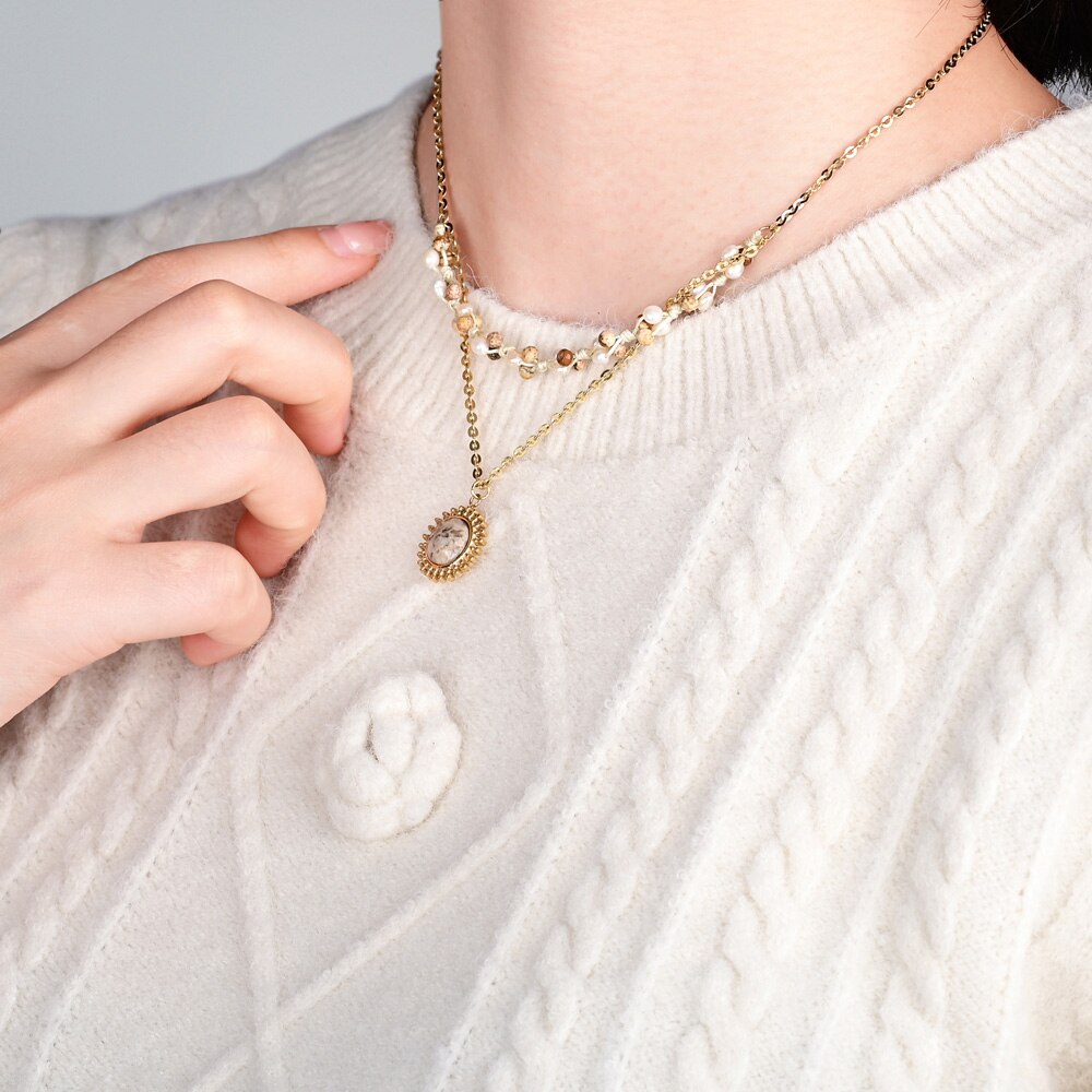 Boho Elegant Emperor Necklace - Necklaces - Pretland | Spiritual Crystals & Jewelry