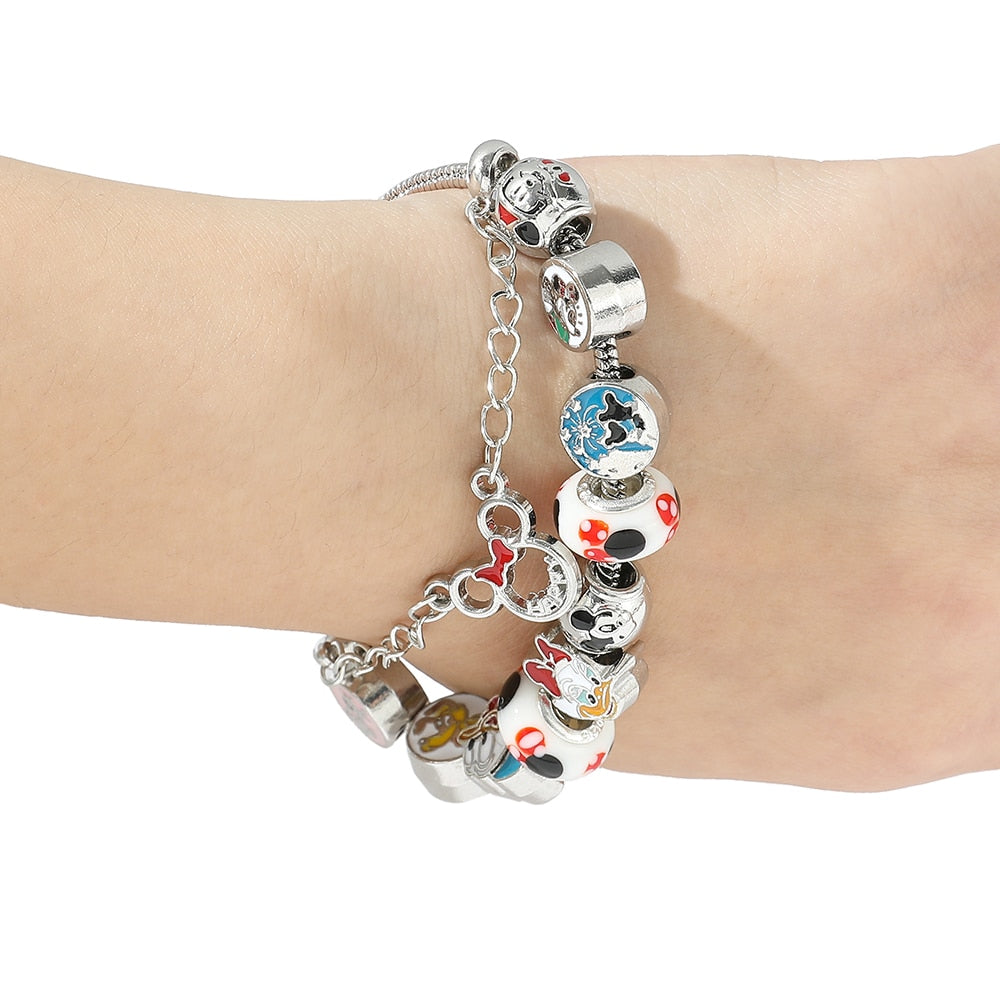 Mickey Charm Kids Bracelet - Bracelets - Pretland | Spiritual Crystals & Jewelry