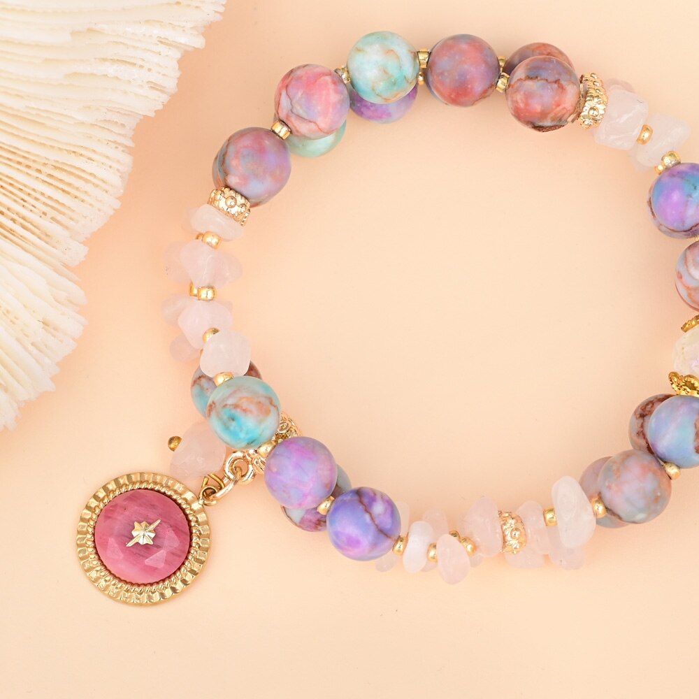 Elegant Purple Emperor Bracelet - Bracelets - Pretland | Spiritual Crystals & Jewelry