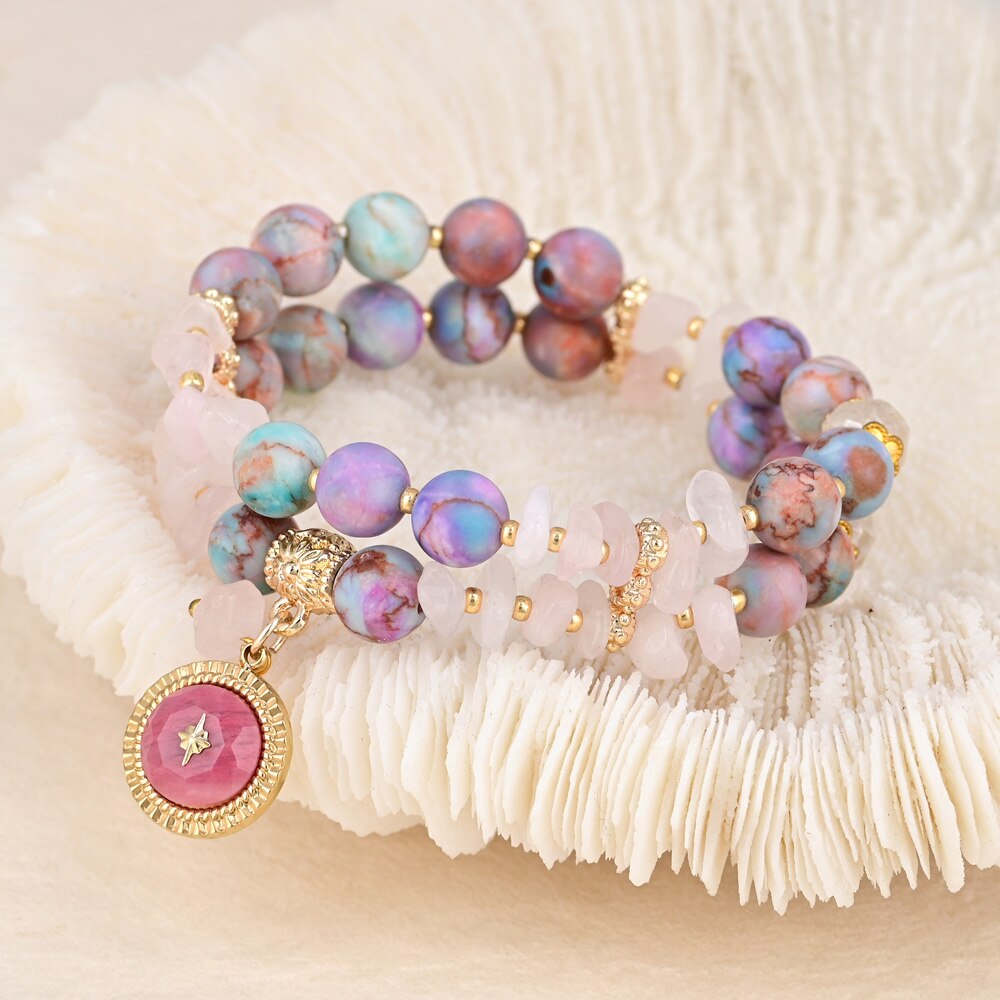 Elegant Purple Emperor Bracelet - Bracelets - Pretland | Spiritual Crystals & Jewelry