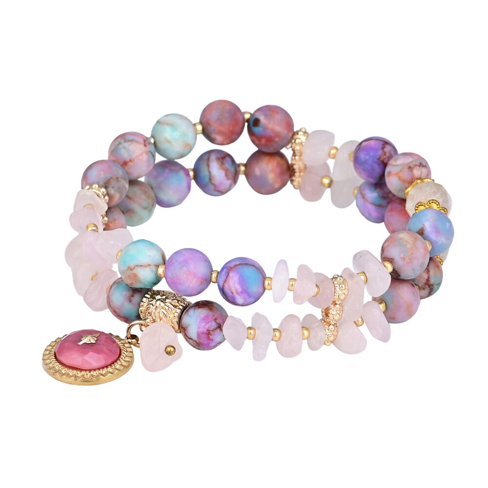 Elegant Purple Emperor Bracelet - Bracelets - Pretland | Spiritual Crystals & Jewelry