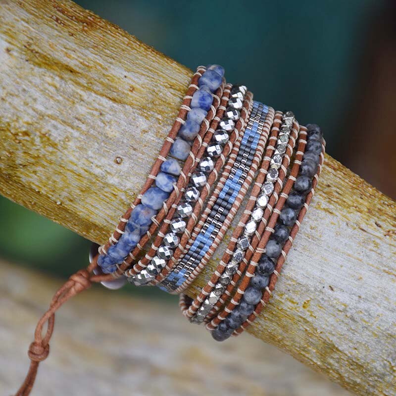 Protective Ocean Classic Bracelet - Wrap Bracelets - Pretland | Spiritual Crystals & Jewelry