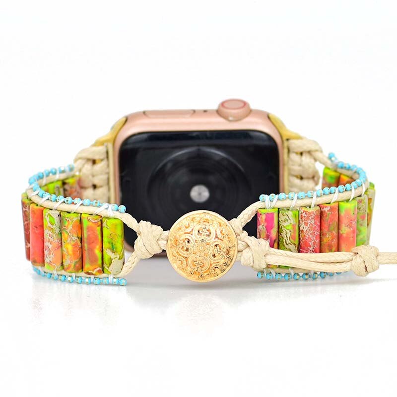 Pleasant Emperor Stone Apple Watch Strap - Apple Watch Straps - Pretland | Spiritual Crystals & Jewelry