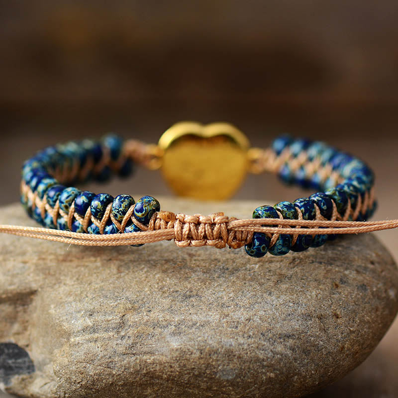 Shining Heart Opal Bracelet - Bracelets - Pretland | Spiritual Crystals & Jewelry