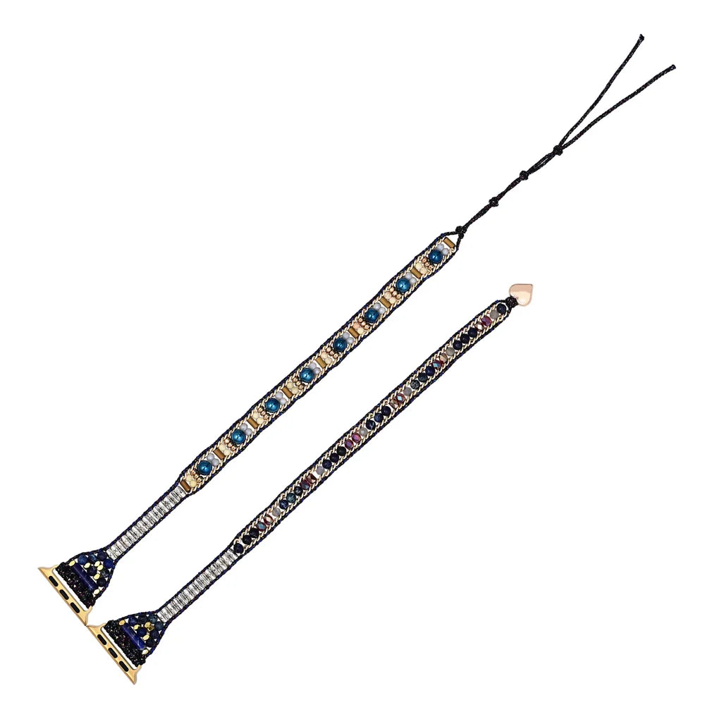 Retro Blue Sandstone Apple Watch Strap