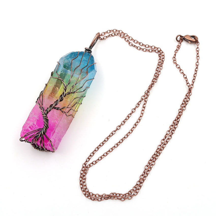 Orgone 7 Chakra Healing Pendant - Necklaces - Pretland | Spiritual Crystals & Jewelry