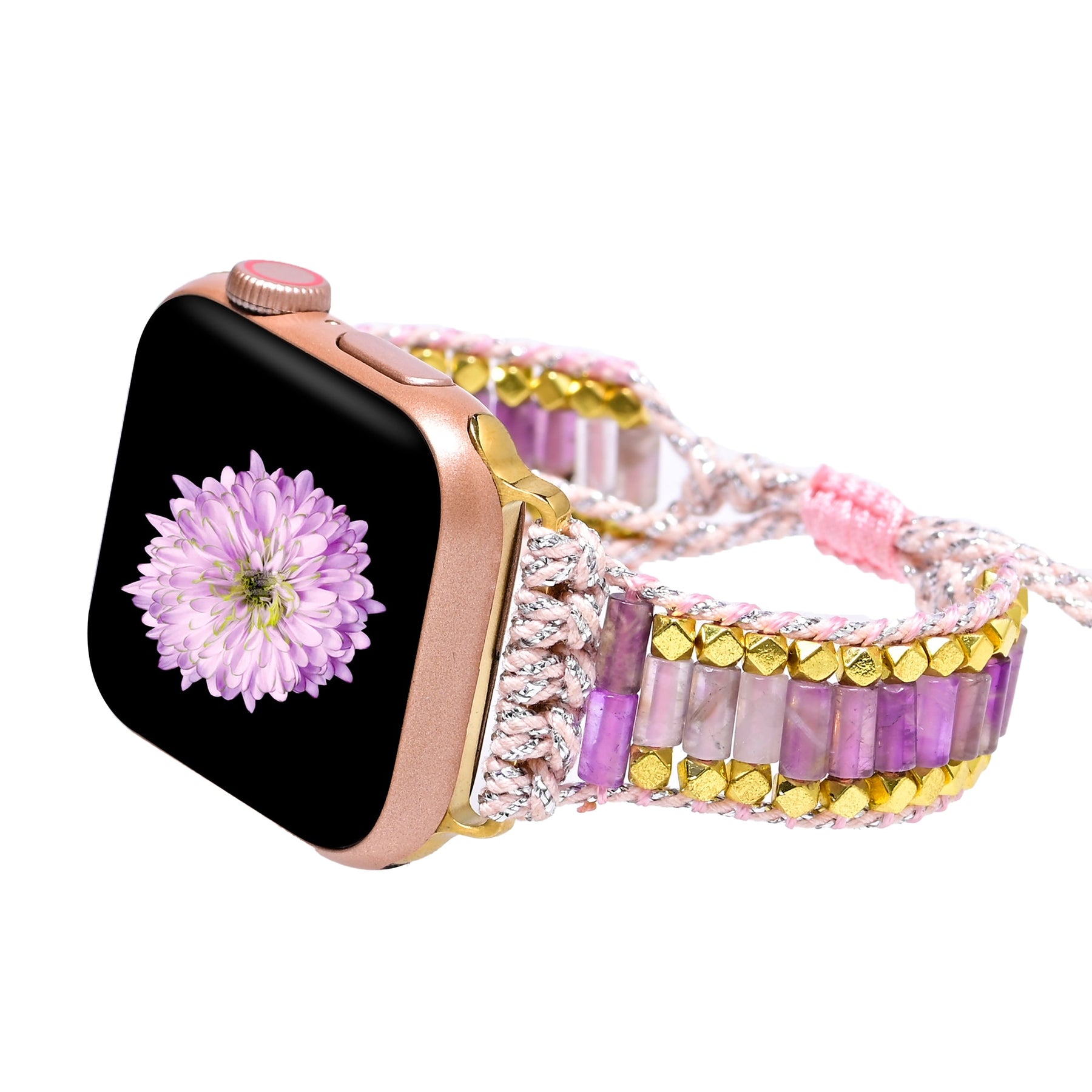 Spiritual Amethyst Apple Watch Strap - Apple Watch Straps - Pretland | Spiritual Crystals & Jewelry