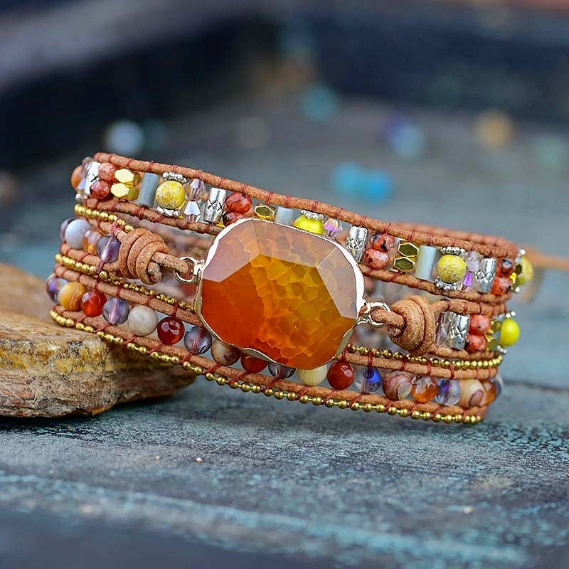 Summer Love Wrap Bracelet - Wrap Bracelets - Pretland | Spiritual Crystals & Jewelry