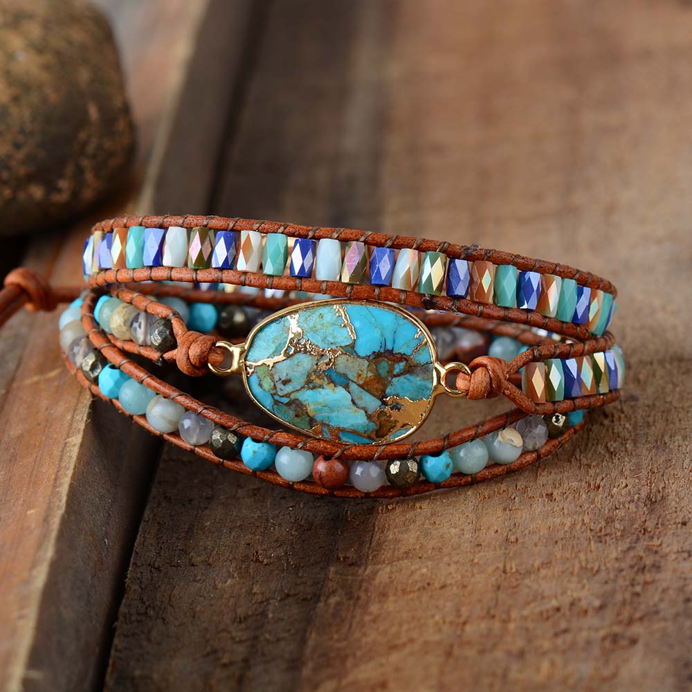 Passion Wrap Bracelet - Wrap Bracelets - Pretland | Spiritual Crystals & Jewelry