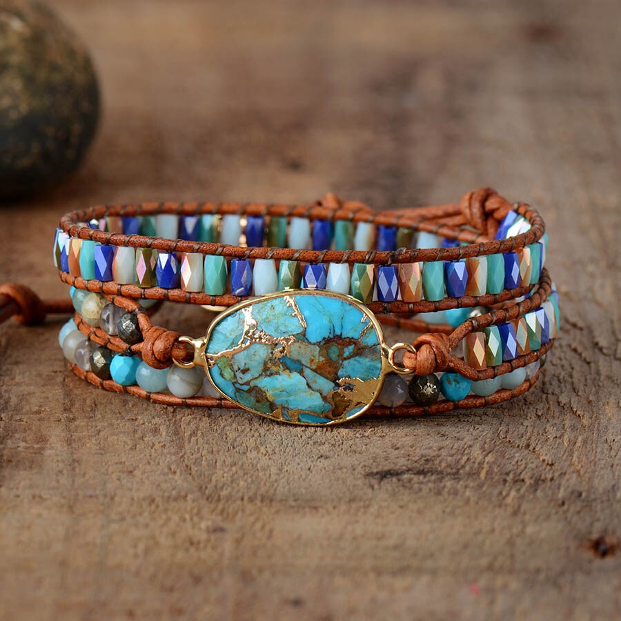 Passion Wrap Bracelet - Wrap Bracelets - Pretland | Spiritual Crystals & Jewelry