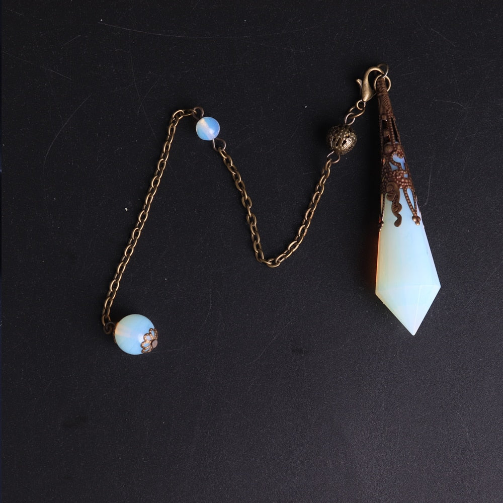 Natural Stone Amulet Pendulum - Natural Stones - Pretland | Spiritual Crystals & Jewelry