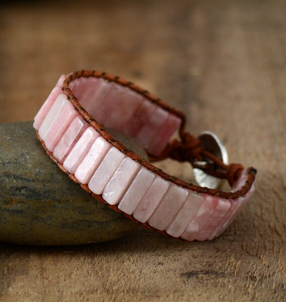 Pink Opal Beauty Bracelet - Bracelets - Pretland | Spiritual Crystals & Jewelry