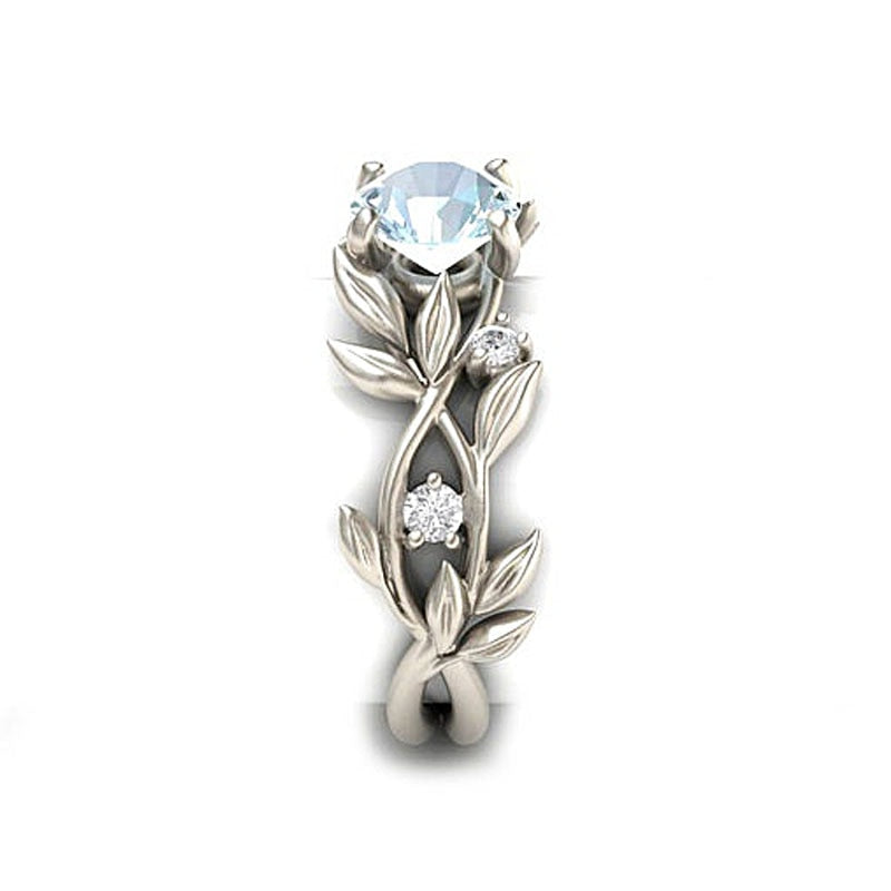 Queen of Flowers Rhinestone Ring - Rings - Pretland | Spiritual Crystals & Jewelry