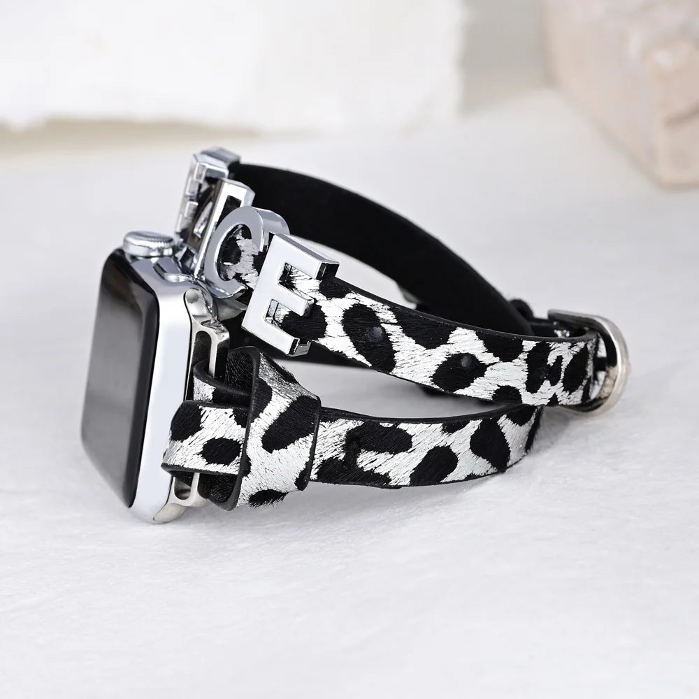 Chic Design Genuine Leather Watch Strap