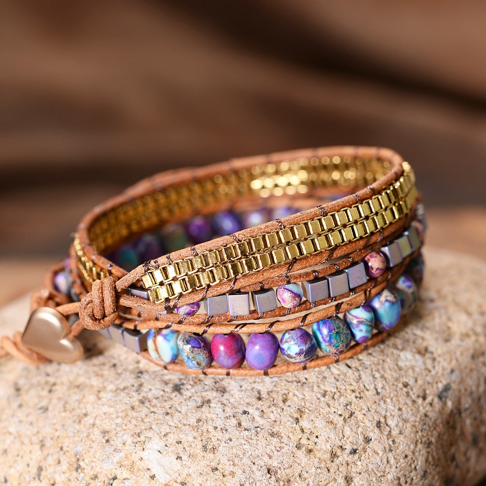 Spiritual Sparkling Wrap Bracelet - Wrap Bracelets - Pretland | Spiritual Crystals & Jewelry