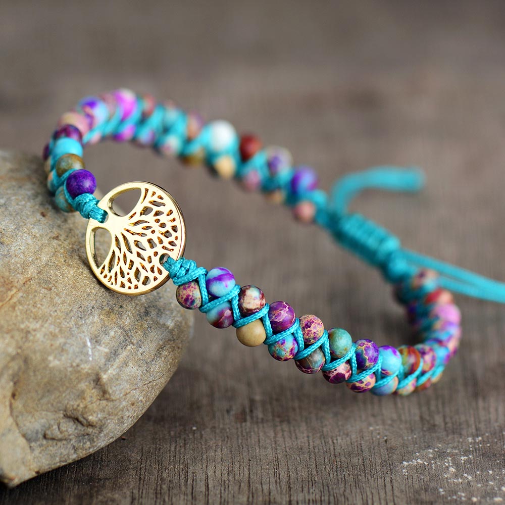 Spiritual Tree of Life Bracelet - Bracelets - Pretland | Spiritual Crystals & Jewelry