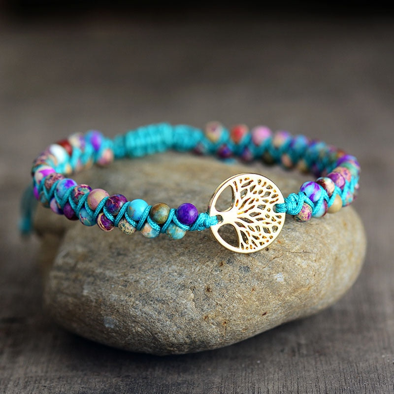 Spiritual Tree of Life Bracelet - Bracelets - Pretland | Spiritual Crystals & Jewelry