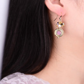 Boho Design Natural Stones Earrings - Earrings - Pretland | Spiritual Crystals & Jewelry
