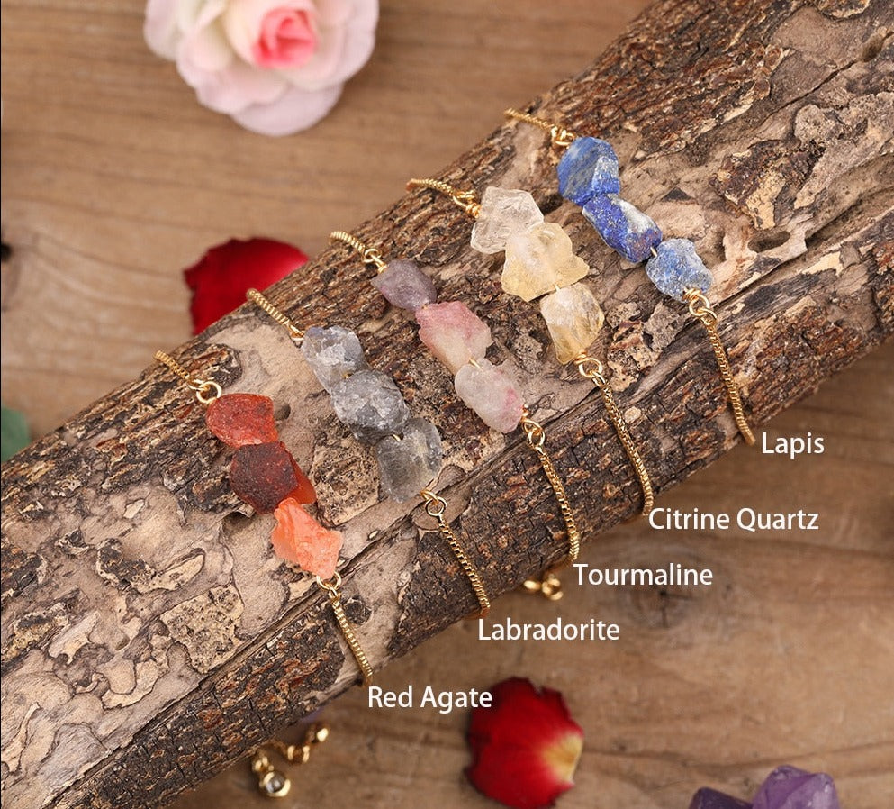 Pure Beauty Natural Stone Bracelet - Bracelets - Pretland | Spiritual Crystals & Jewelry