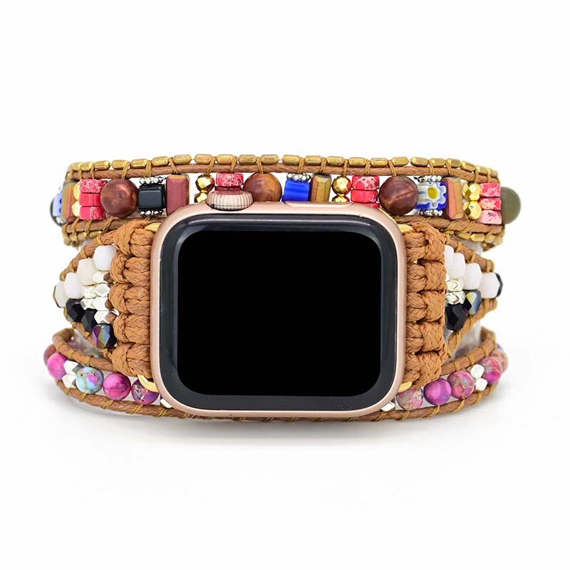 Emperor Jasper Apple Watch Strap - Apple Watch Straps - Pretland | Spiritual Crystals & Jewelry