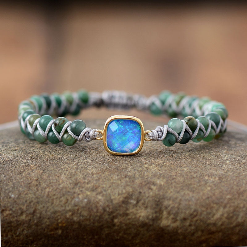 Spiritual Jade Protection Bracelet - Bracelets - Pretland | Spiritual Crystals & Jewelry