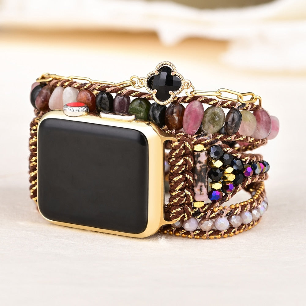 Lovely Charming Natural Stone Apple Watch Strap - Apple Watch Straps - Pretland | Spiritual Crystals & Jewelry