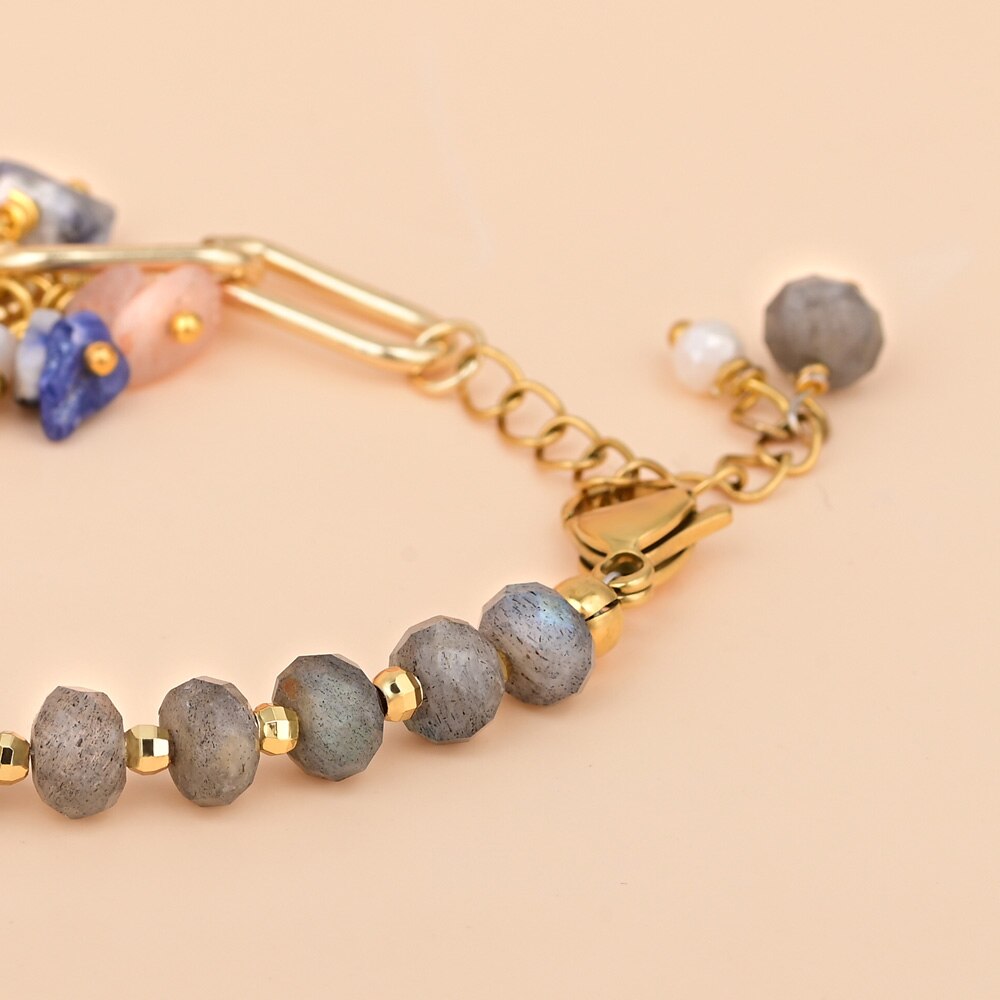 Boho Design Labradorite Bracelet - Bracelets - Pretland | Spiritual Crystals & Jewelry
