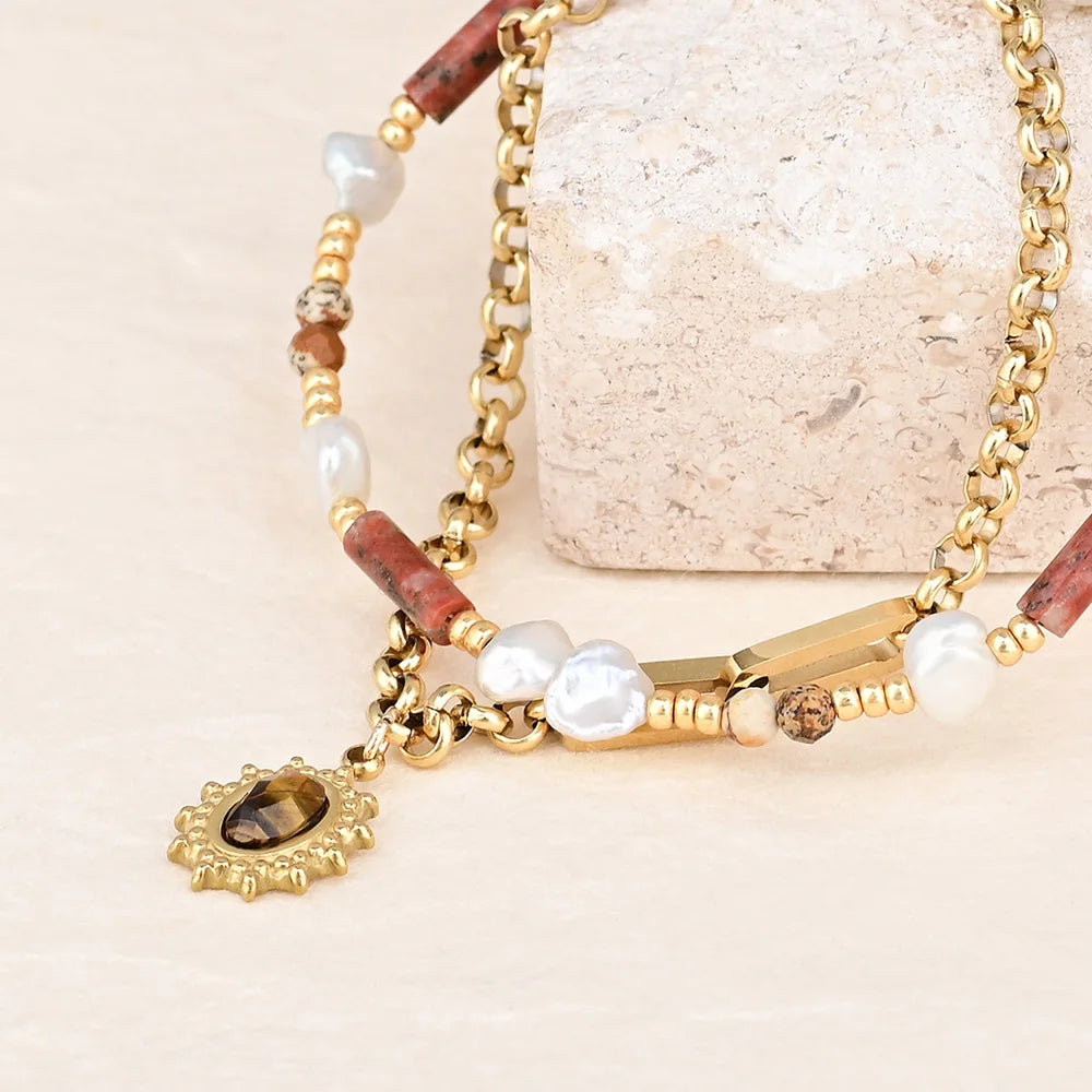 Spiritual Natural Tiger Eye Stone Bracelet
