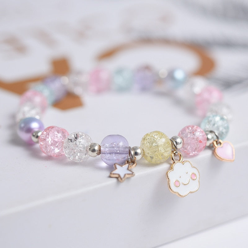 Cute Charm Child Bracelet - Cloud - Strand Bracelets - Pretland | Spiritual Crystals & Jewelry