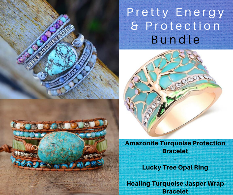 Pretty Energy & Protection Bundle - Bundles - Pretland | Spiritual Crystals & Jewelry