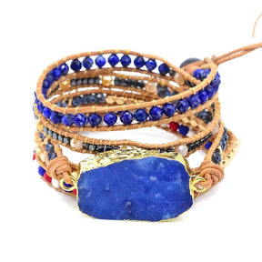 Independent Healing Topaz Bracelet - Wrap Bracelets - Pretland | Spiritual Crystals & Jewelry