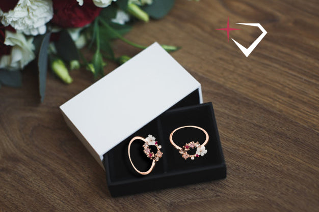 Spring Joy Rose Quartz Ring - Rings - Pretland | Spiritual Crystals & Jewelry
