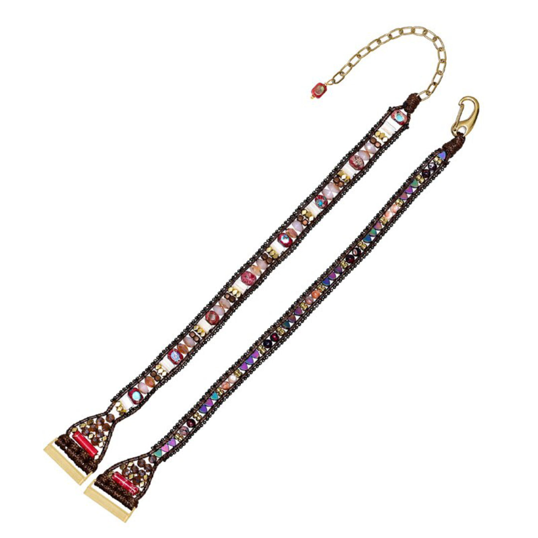 Unique Natural Jasper Fitbit Watch Strap - Fitbit Watch Straps - Pretland | Spiritual Crystals & Jewelry